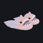 Cute Gradient Shark Slippers