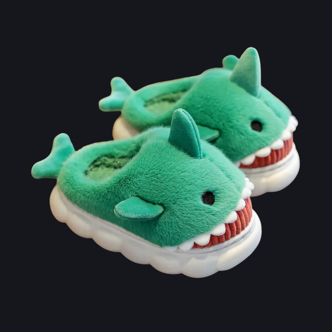 Winter Parent-Child Shark Shoes