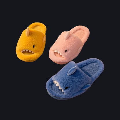 Cozy Winter Shark Slippers