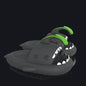 Luminous Galaxy Shark Flip Flop Slippers