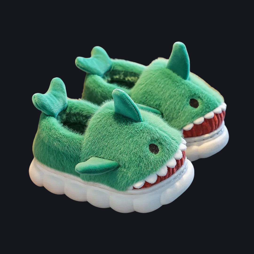 Winter Parent-Child Shark Shoes