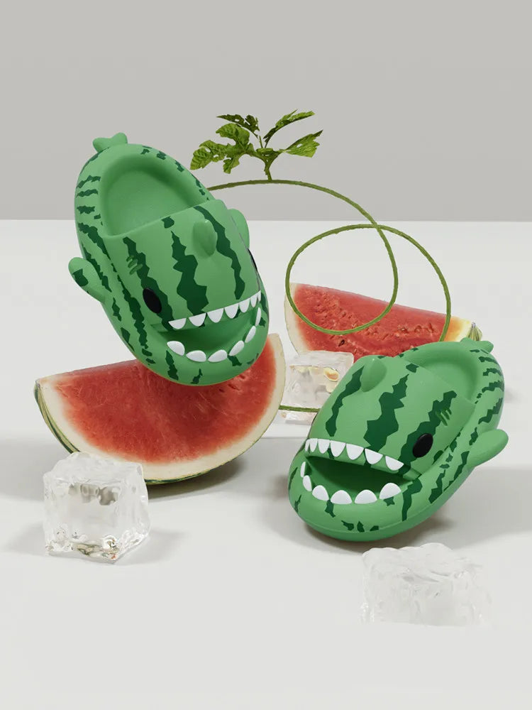 Watermelon Shark Parents Children's Slippers