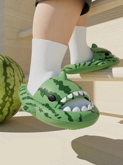 Watermelon Shark Parents Children's Slippers